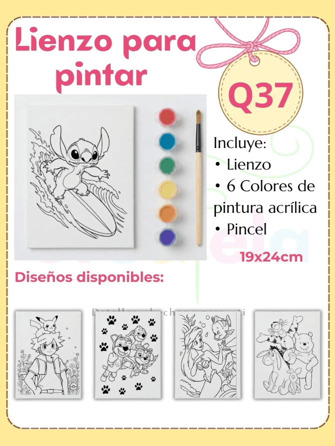 Lienzo para pintar
